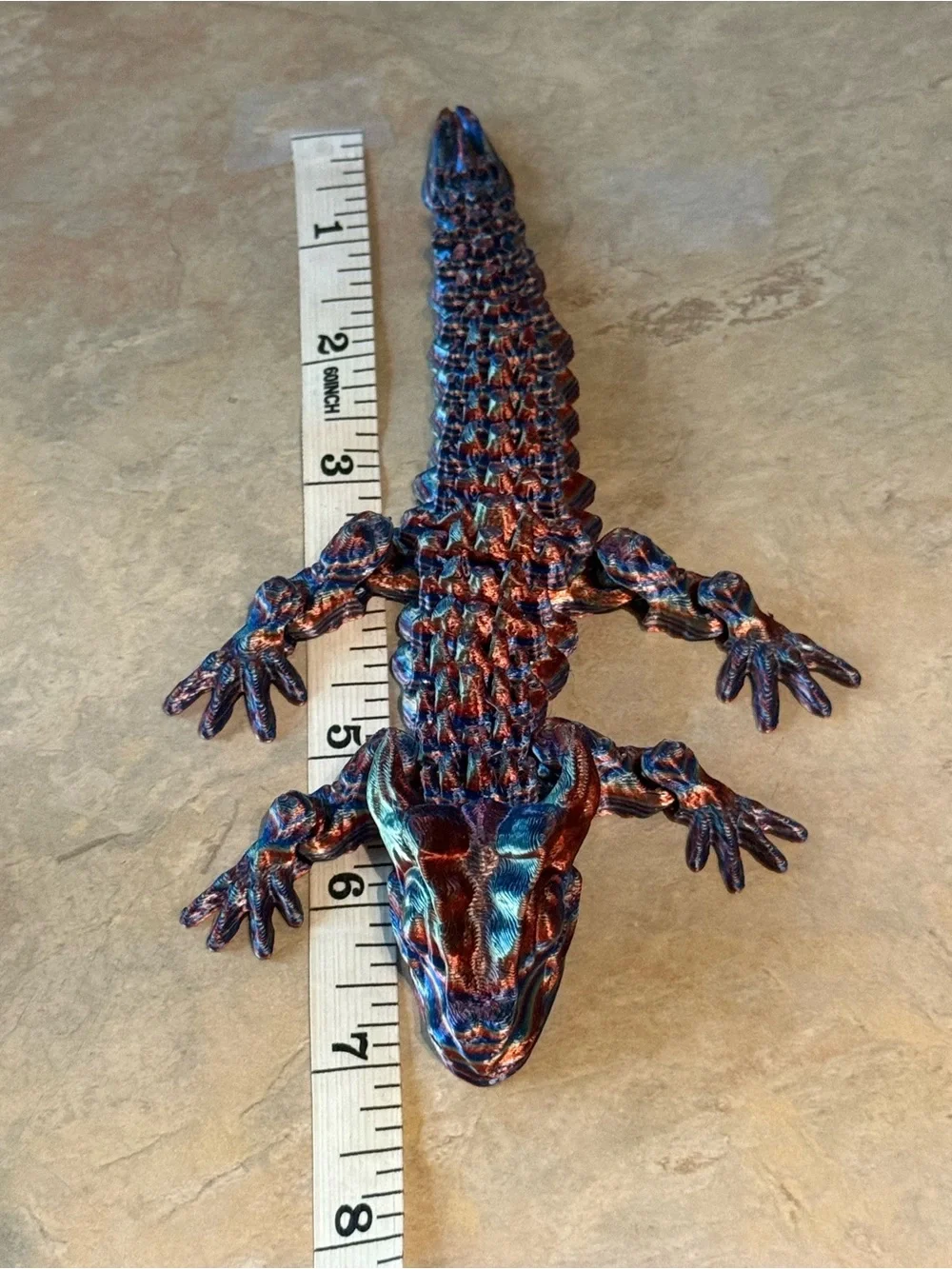 Multicolor 3-D Printed Movable Dragon 🐉